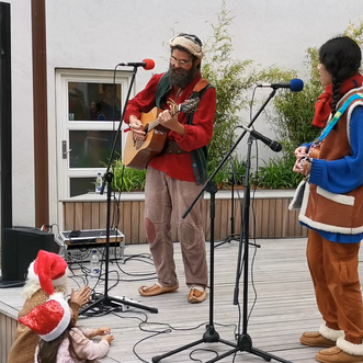 Nissen Baloo og Sami musikalsk børneunderholdning